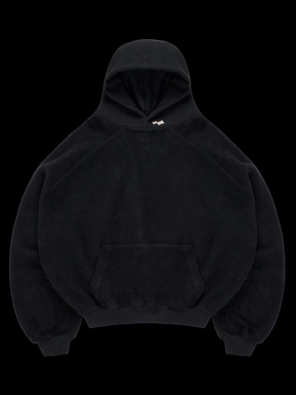 SKYLRK BATWING REVERSE HOODIE JET - S/M